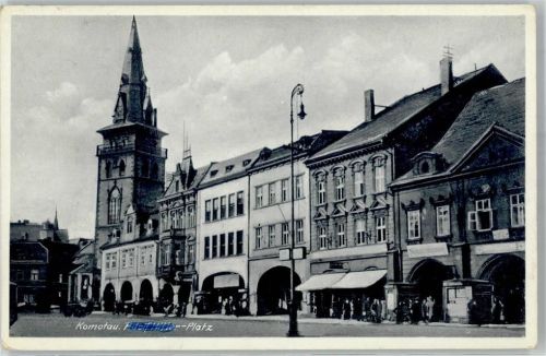 Chomutov 1941 Stempel 4. Inf.Ers.Btl. 414