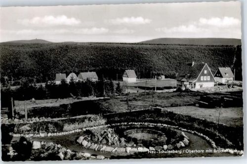 Schulenberg Oberharz mit Brockenblick