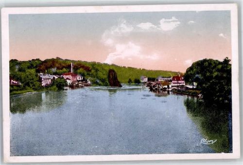 Le Blanc Vue sur la Creuse