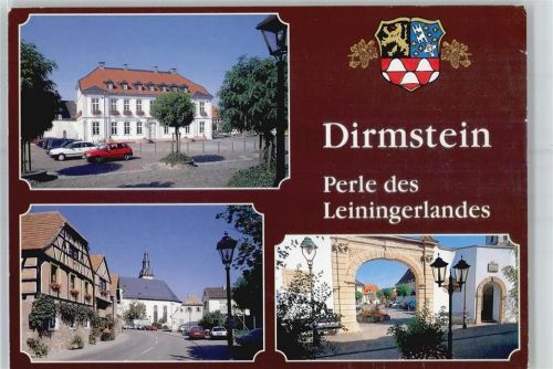 Dirmstein Rathaus St. Laurentiuskirche Michelstor Autos