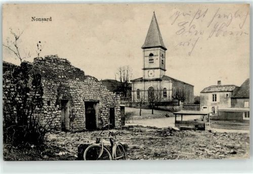 Nonsard-Lamarche Feldpost Kirche