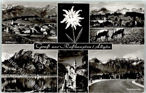 Roßhaupten Schloß Neuschwanstein Aussichtsstraße