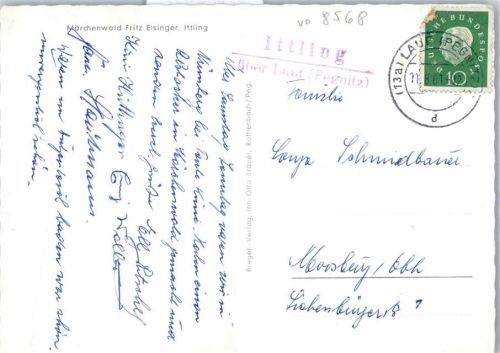 91207 W8560 Lauf a d Pegnitz - Landpoststempel Märchenwald Sanatorium