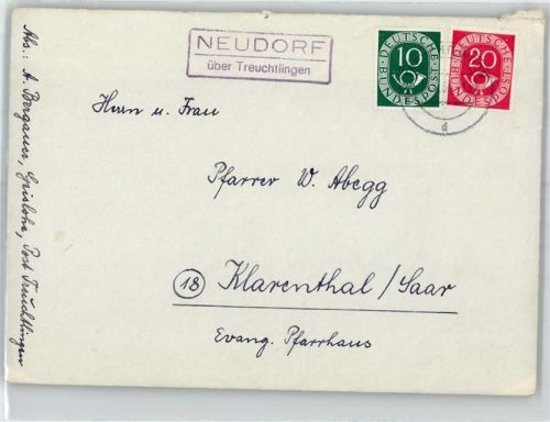 Neudorf Landpoststempel