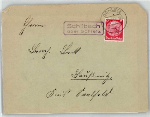 Schilbach Landpoststempel
