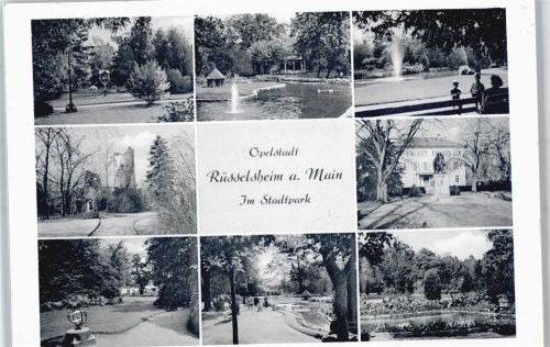65428 W6090 Rüsselsheim - Stadtpark