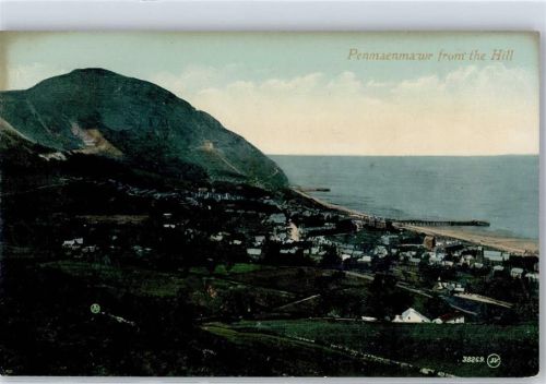 Penmaenmawr Blick von den Bergen