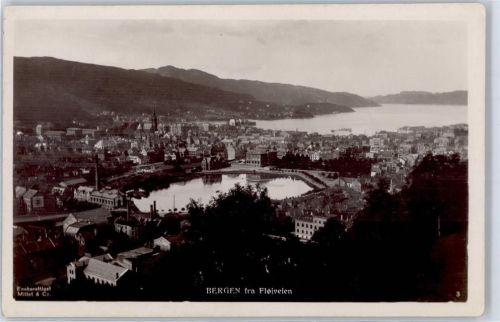 Bergen Fliegeraufnahme