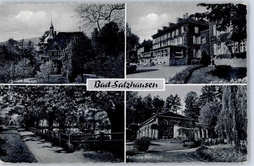 Bad Salzhausen Kurhaus Christiansruh Kurhaus-Pavillon