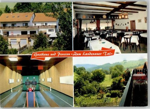 Reichelsheim Gasthaus Pension Zum Landenauer Tal Kegelbahn