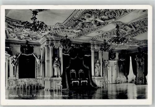 Gotha Schloss Friedenstein Thronsaal