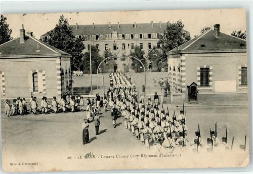 Le Mans Kaserne 117. Regiment d´Infanterie