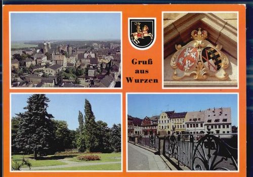 Wurzen Park Kirche Panorama