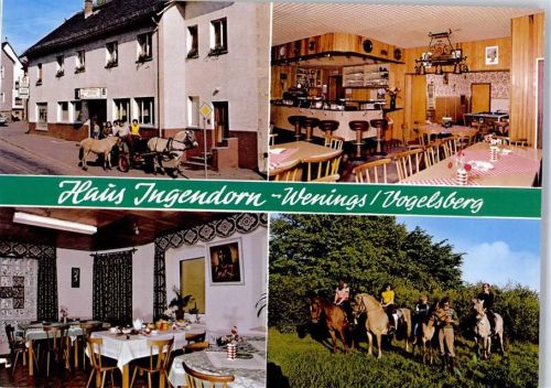 63688 W6473 Gedern - Gasthaus Pension Haus Ingendorn Reiter Pferde