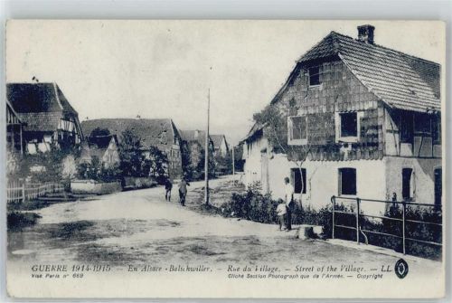 Balschwiller Rue du Village