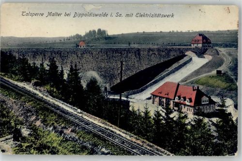 Dippoldiswalde Talsperre Malter Elektrizitätswerk