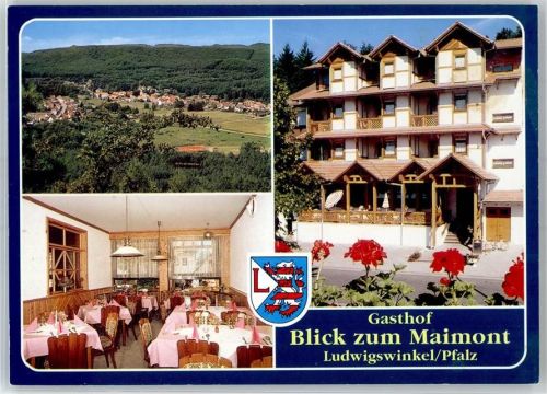 Ludwigswinkel Gasthaus Blick zum Maimont