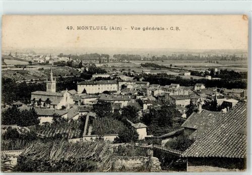 Montluel 1918 Kirche