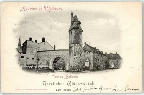 Mulhouse 1897 Bollwerk