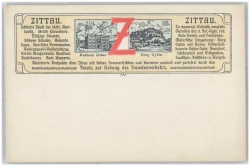 Zittau Rathaus Berg Oybin