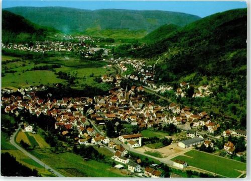 63936 W8762 Schneeberg , Unterfr - Fliegeraufnahme