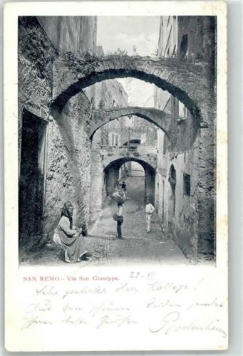 San Remo Gasse San Giuseppe