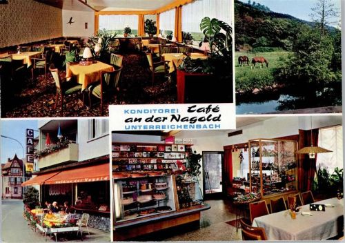 75399 W7267 Unterreichenbach , Kr Calw - Cafe an der Nagold