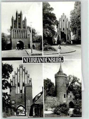 Neubrandenburg Friedländer Tor Neues Tor Stargarder Tor Mönchenturm