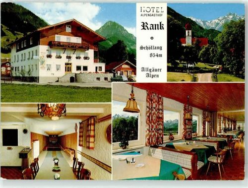 Schöllang Hotel Gasthaus Rank Martin Schratt