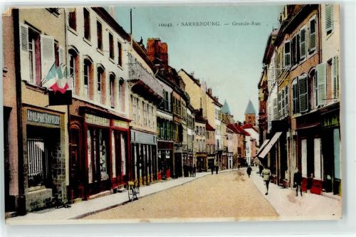 Sarrebourg Grand Rue Geschäft