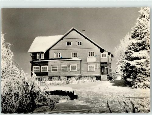 98593 O6084 Floh-Seligenthal Winter Hotel Ebertswiese Ferienheim