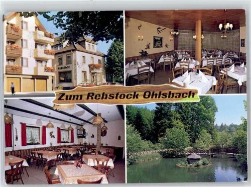 Ohlsbach Gasthaus Pension Zum Rebtock