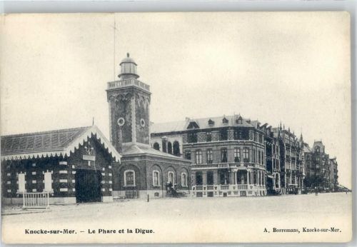 Knocke-sur-mer Leuchtturm Digue
