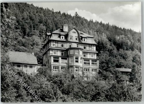 07338 O6804 Leutenberg , Thür - FDGB-Fereinheim Sormitzblick Pension