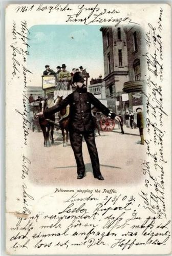 1903 Kutsche Pferd
