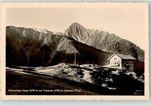 Steinerkogelhaus Berghütte Tristener Geisler Hüttenstempel Brandberg
