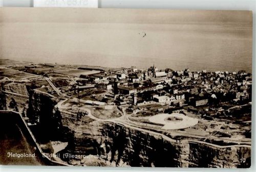 Helgoland Südteil Fliegeraufnahme
