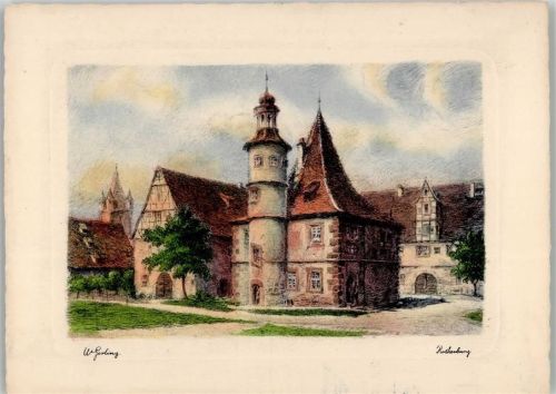 sign. Gerling, W. Rotenburg