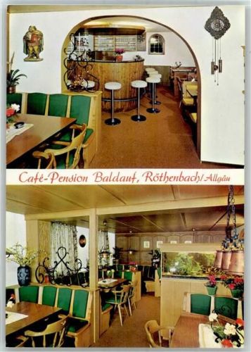 88167 W8999 Röthenbach (Allgäu) - Cafe Pension Baldauf Innenansicht