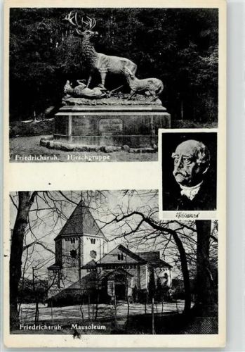 Friedrichsruh WK II Hirschgruppe Mausoleum