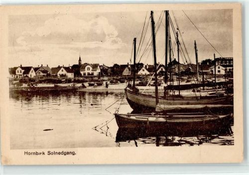 Hornbaek 1920 Hafen