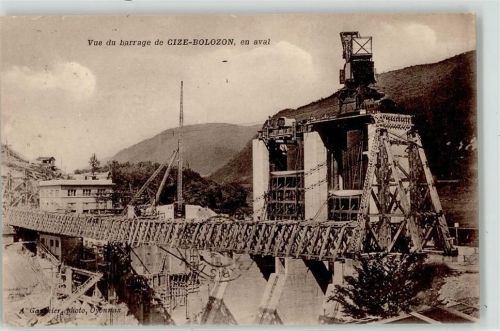 Cize 1931 Baustelle Brücke