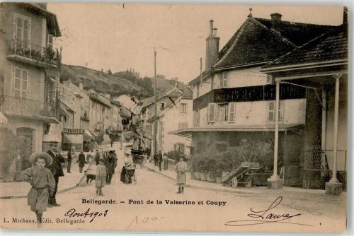 Bellegarde-sur-Valserine 1903 Cafe Brasserie