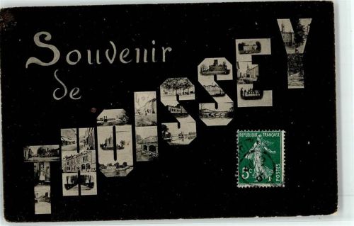 Thoissey 1907 Grusskarte
