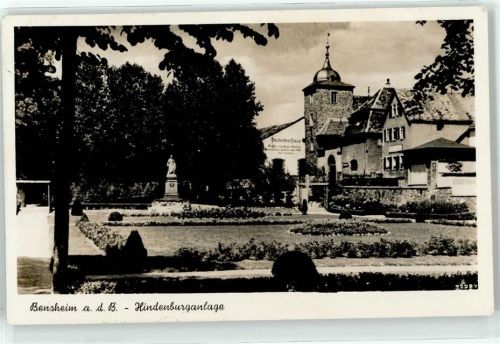 Bensheim Hindenburganlage Denkmal