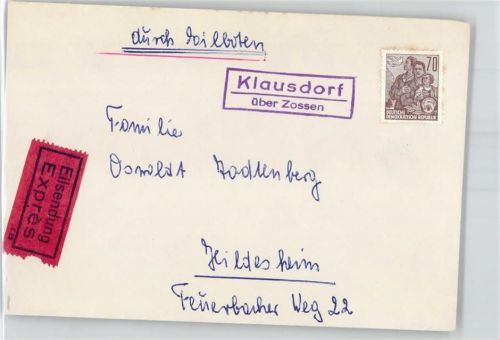 Klausdorf Landpoststempel