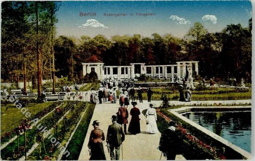 Berlin, unsortiert Rosengarten im Tiergarten