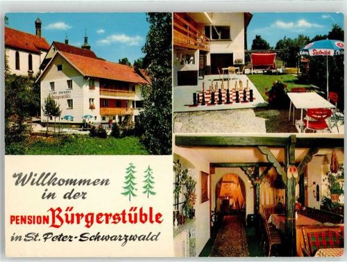 St. Peter Gasthaus Pension Bürgerstüble