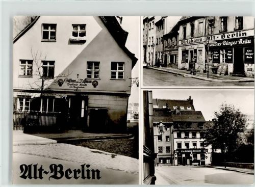 Berlin, unsortiert gasthaus Nussbaum Gasthaus Alt Berlin Gasthaus Zur letzten Instanz
