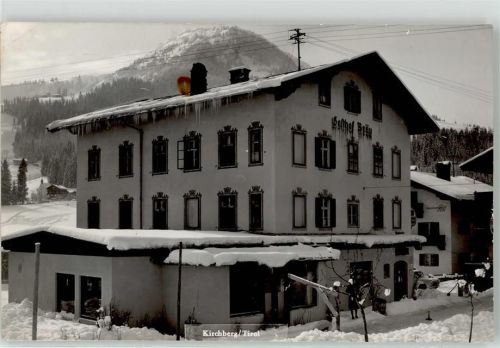 Kirchberg Winter Gasthaus Bräu